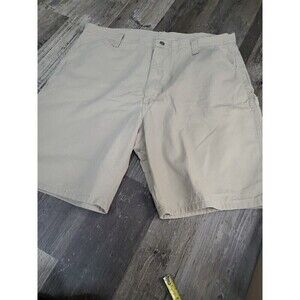 WRANGLER Originals Mens sz 42 Shorts Khaki Cargo Outdoor Utility